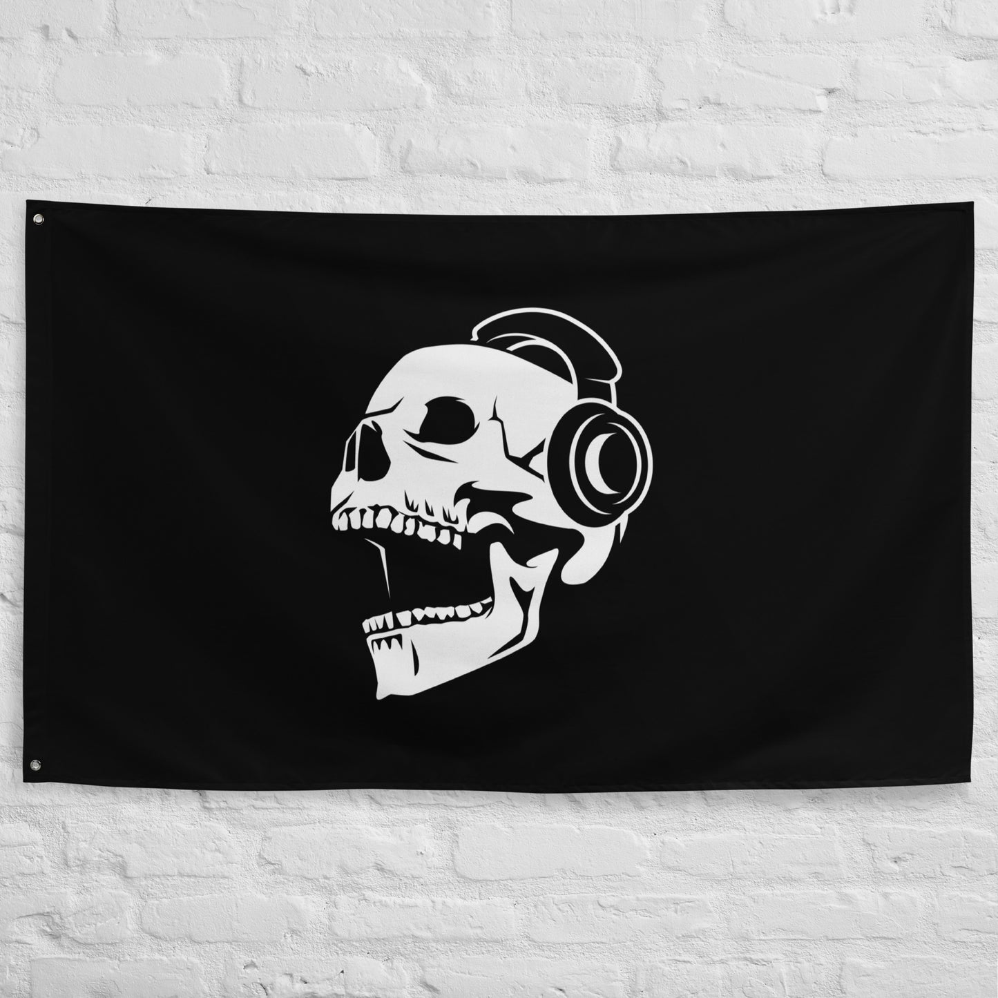 Cipher Skull Flag